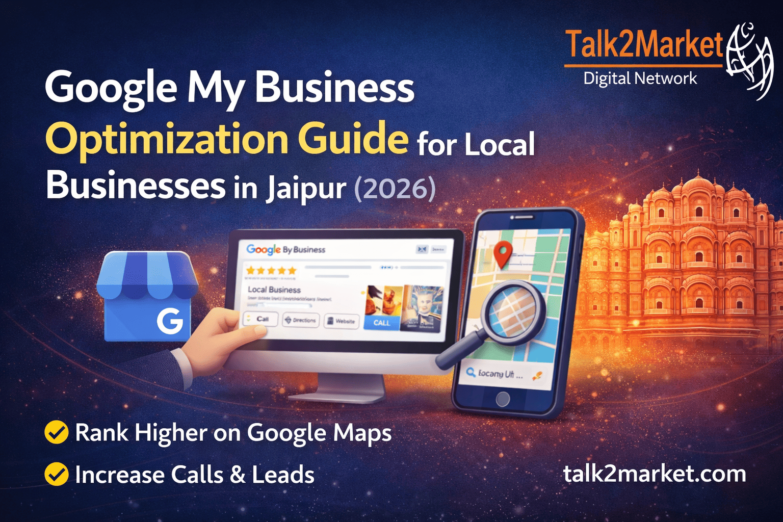 Google My Business Optimization Guide for Local Businesses in Jaipur (2026)